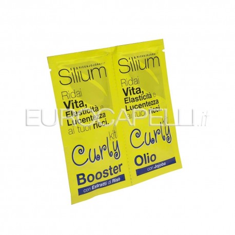 BUSTINA KIT CURLY-CAPELLI RICCI ESTRATTO DI RISO E JOJOBA silium