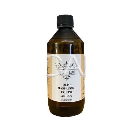 OLIO MASSAGGIO CORPO -ARGAN- THE LUX - 500 ML